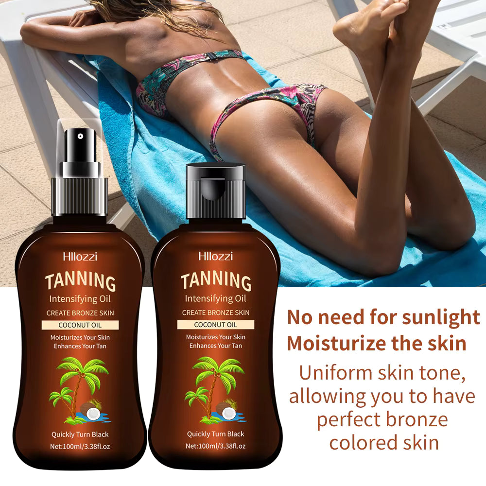 Coconut Tanning Oil Sunless Tanner