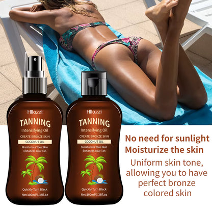 Coconut Tanning Oil Sunless Tanner